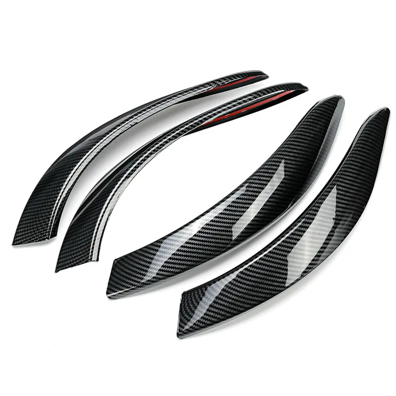 4Pcs Car Inner Handle Interior Door Panel Pull Trim Cover ABS Carbon Fiber Style left Right For BMW 3-series F30 F34 2013~2018 | Автомобили