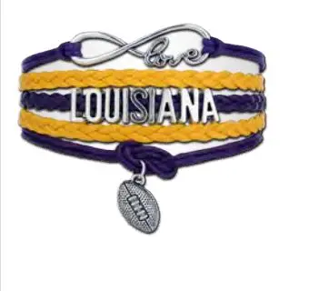 3 шт. бесконечности браслет ручной работы металл очарование кожаный модные jewerlly и