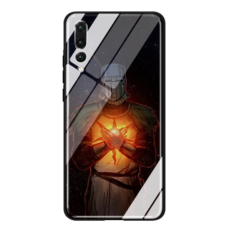 YIMAOC хвалит солнце темные душ стеклянный чехол для huawei Honor mate 7A 8X9 P10 20 30 Y6 Y9 P smart lite Pro - Цвет: TG9