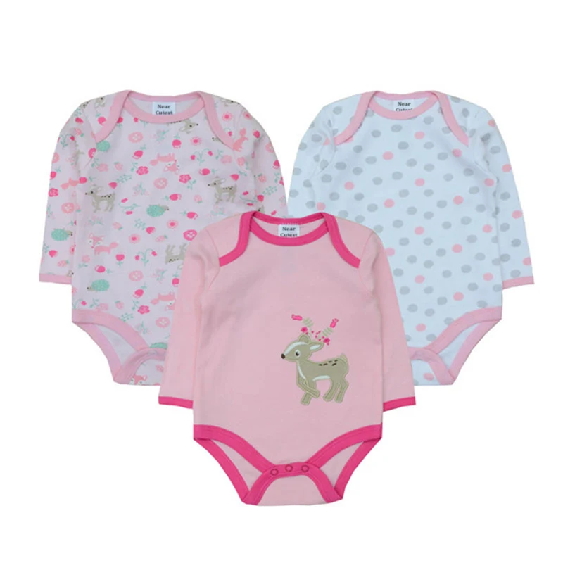 Детский комбинезон для новорожденных 3 шт./Лот 2017|clothes hawaii|clothes koreanclothes teddy |