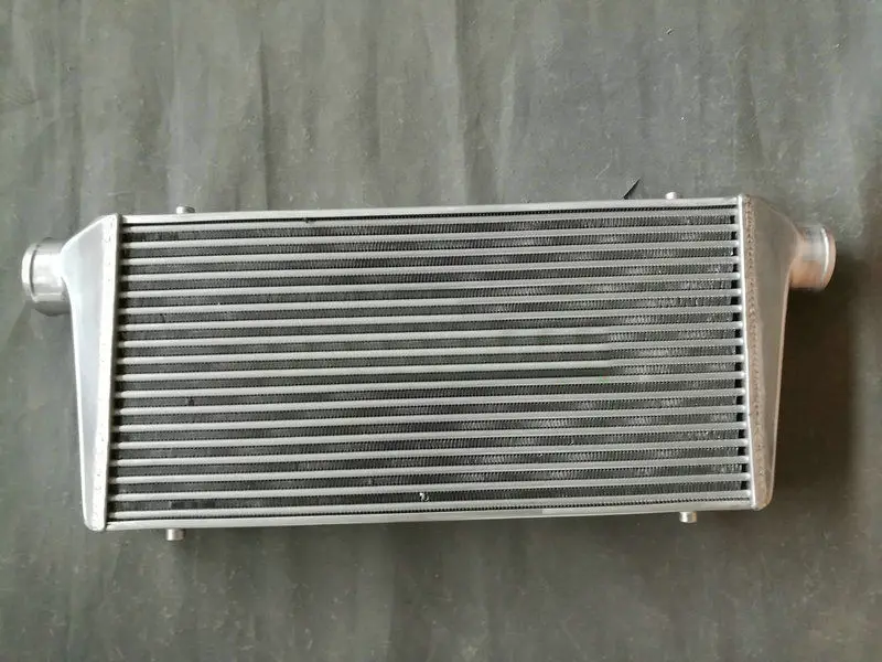 Универсальный алюминиевый интеркулер FMIC для трубки и плавника 76 мм 600x300x76 3 дюйма