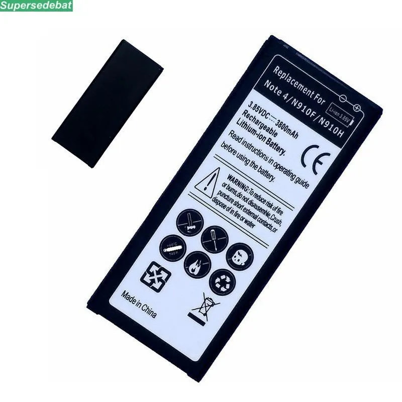 EB BN910BBE BN910BBK батарея для Samsung Galaxy Note 4 N910F N910H SM N910G N910 N910A аккумуляторная