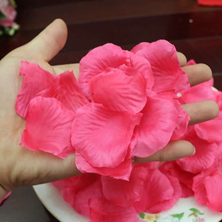 200 шт. имитация лепестков роз свадебная кровать высокого размера Sahua свадебные