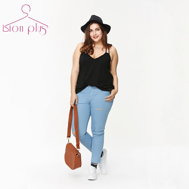 Майка женская короткая черная на бретелях Повседневная модная уличная одежда