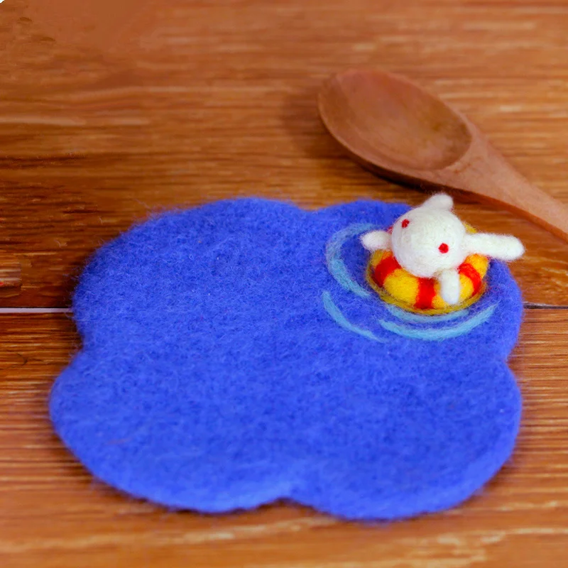 Одеяло для защиты от арбуза птицы зайчика неготового фетра упаковка сделай сам