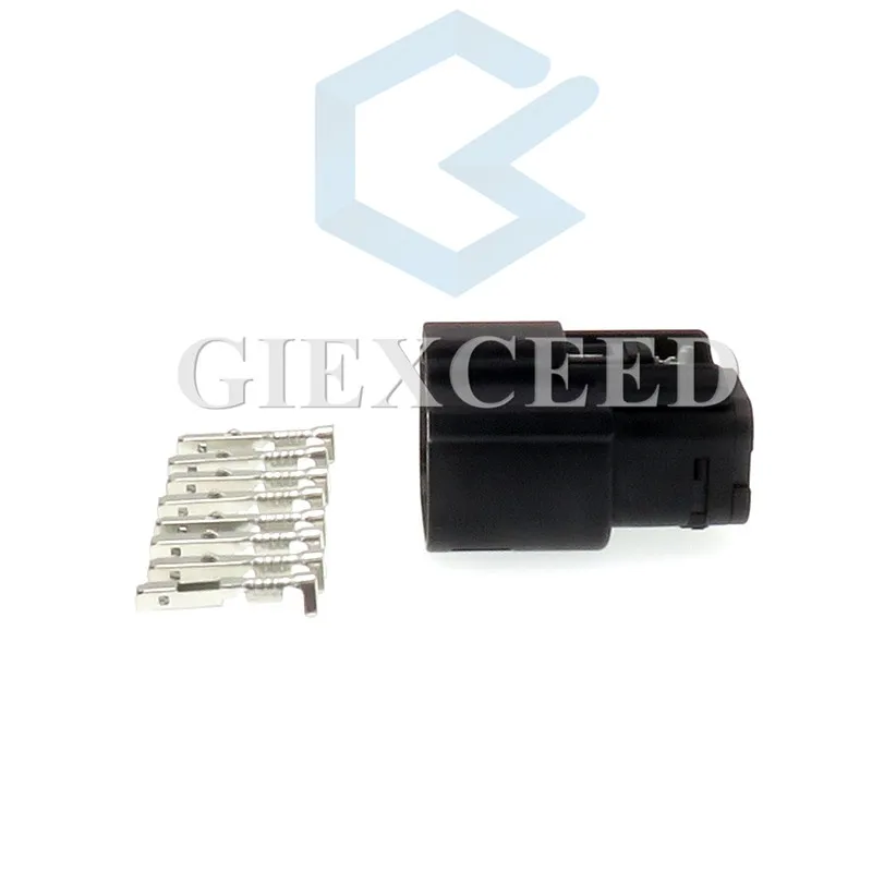 2 комплекта 8 Pin 33472-0801 автомобильные электрические фары свет розетка авто разъем с клеммами для Ford Chevrolet