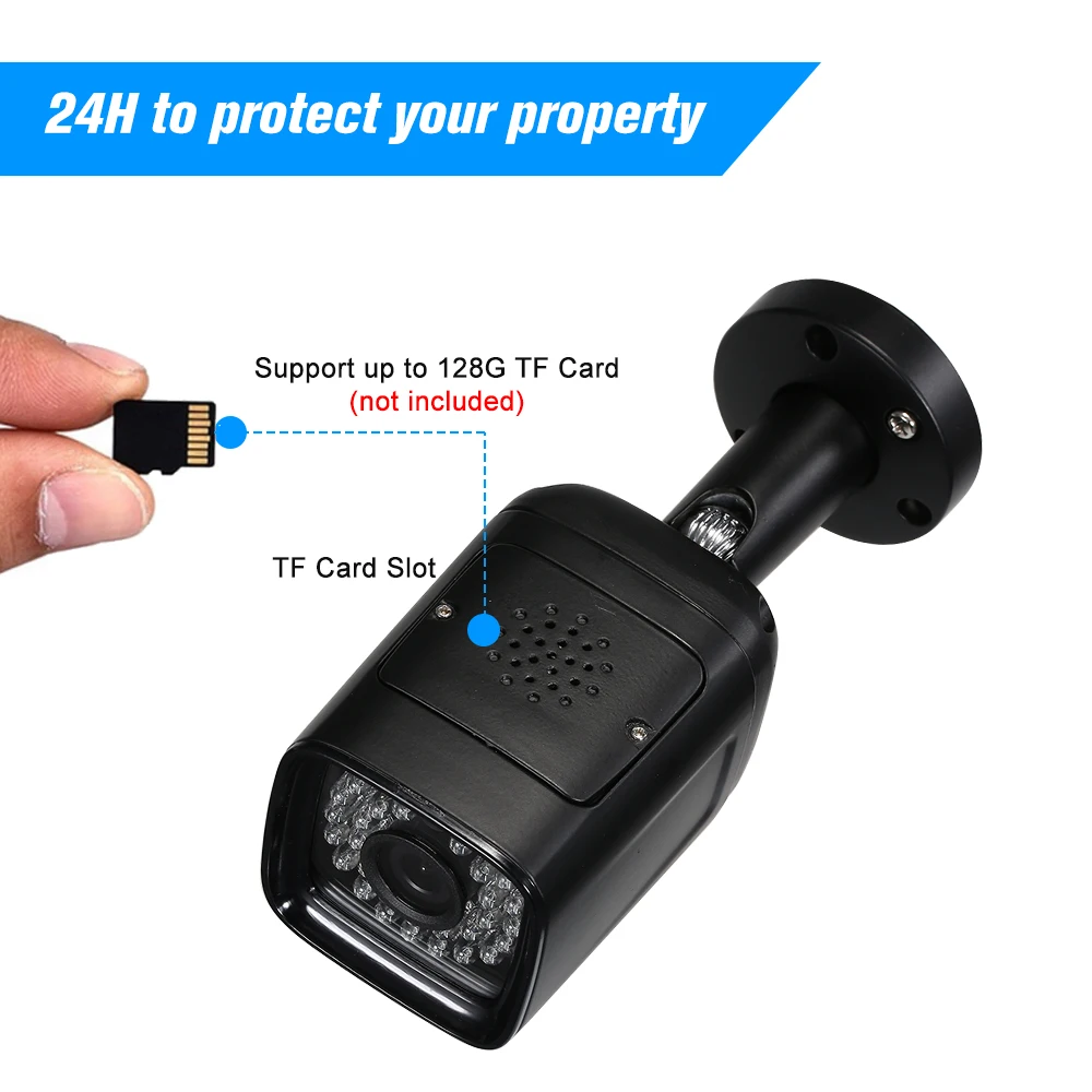 1080P Bullet WIFI камера с защитой от атмосферных воздействий Беспроводная ip-камера 2.0MP