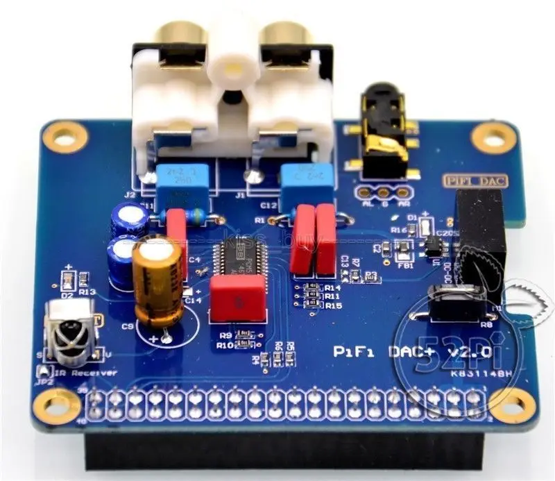 Raspberry pi B + 2/3B HIFI DAC звуковая карта цифровой аудиомодуль I2S специальный объемный