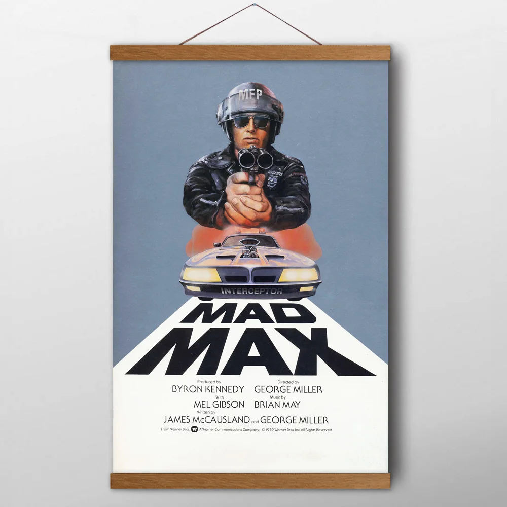 Плакаты и принты Mad Max (1979) классический холст Настенная картина из тикового