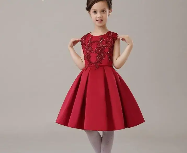 Новый летний костюм платье принцессы для девочек детская вечерняя одежда
