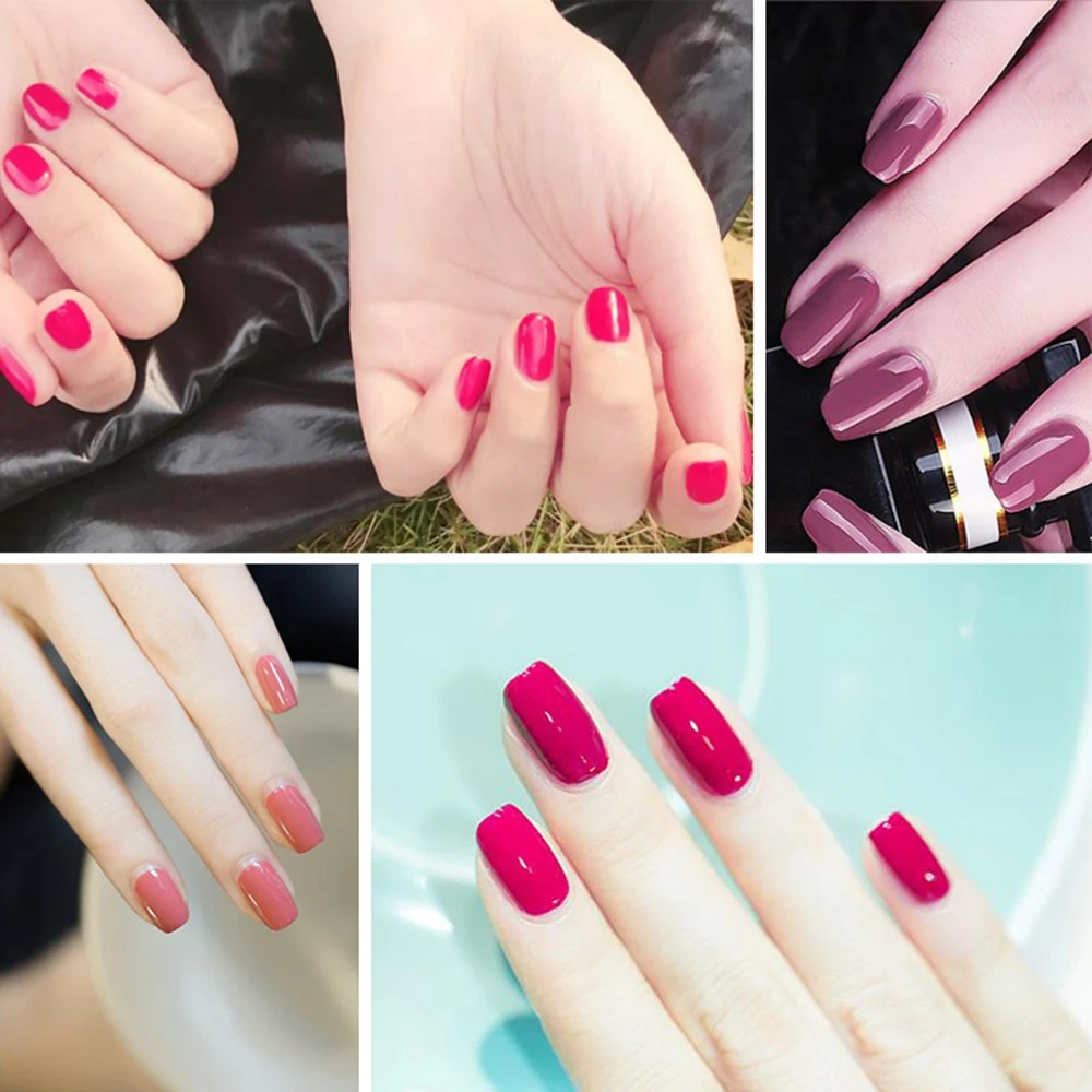 MIZHSE 18 мл розовый красный лак для ногтей гель Лот УФ Гибридный супер Vernis Ongle UV