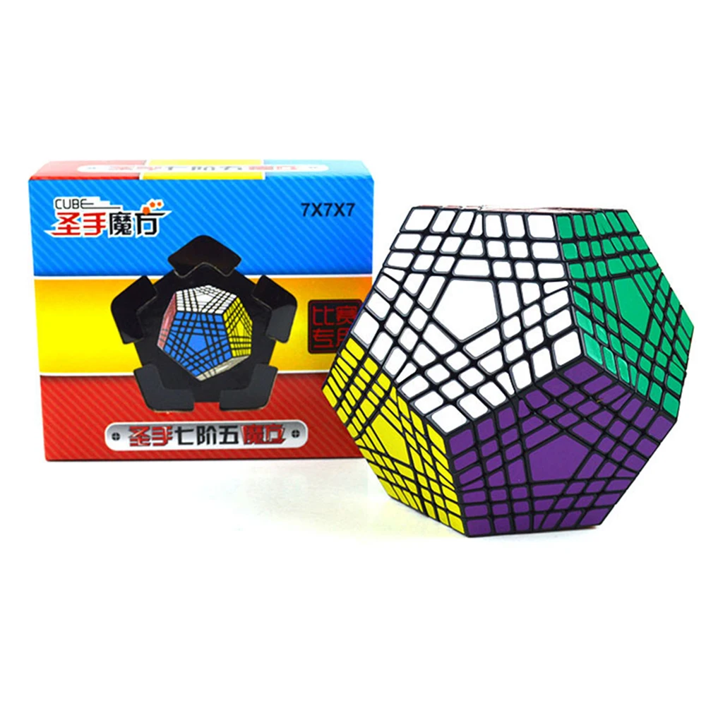Shengshou 7x7x7 46 мм скоростной волшебный куб головоломка игра кубики обучающие игрушки