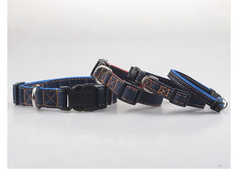 A36 джинсовый ошейник для собак из джинсовой ткани|Воротники| |