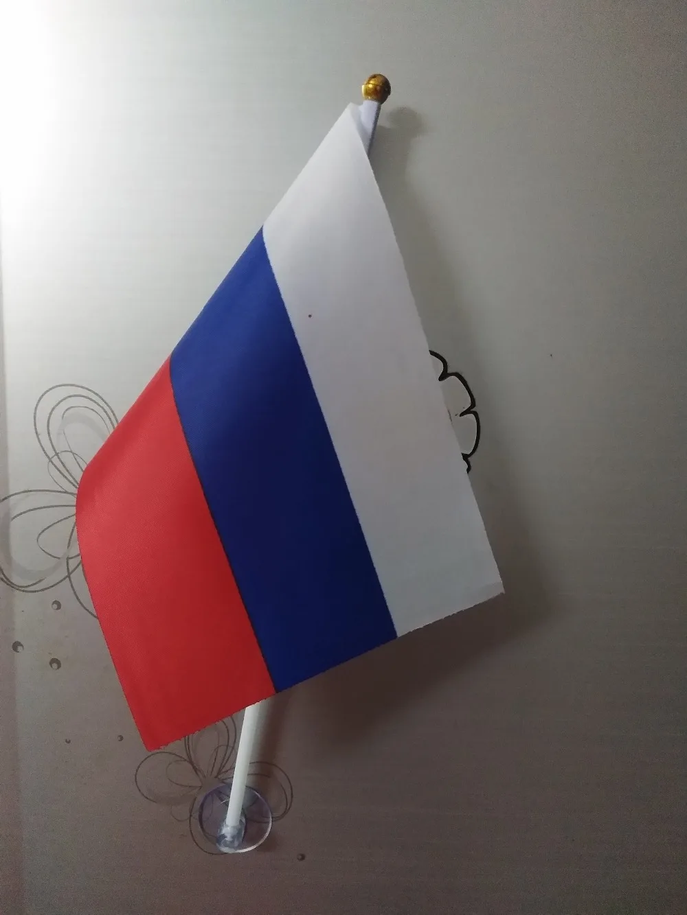 Настольная лампа в российском стиле 14x21 см с флагами Бесплатная доставка