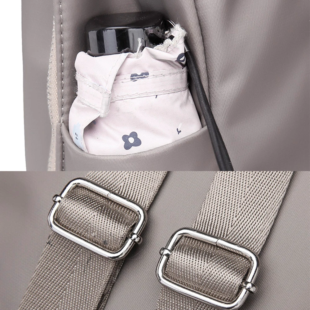 Mochilas женский рюкзак, Женский кошелек, водонепроницаемый нейлоновый Противоугонный рюкзак, легкие сумки на плечо, женская сумка, женская сумка