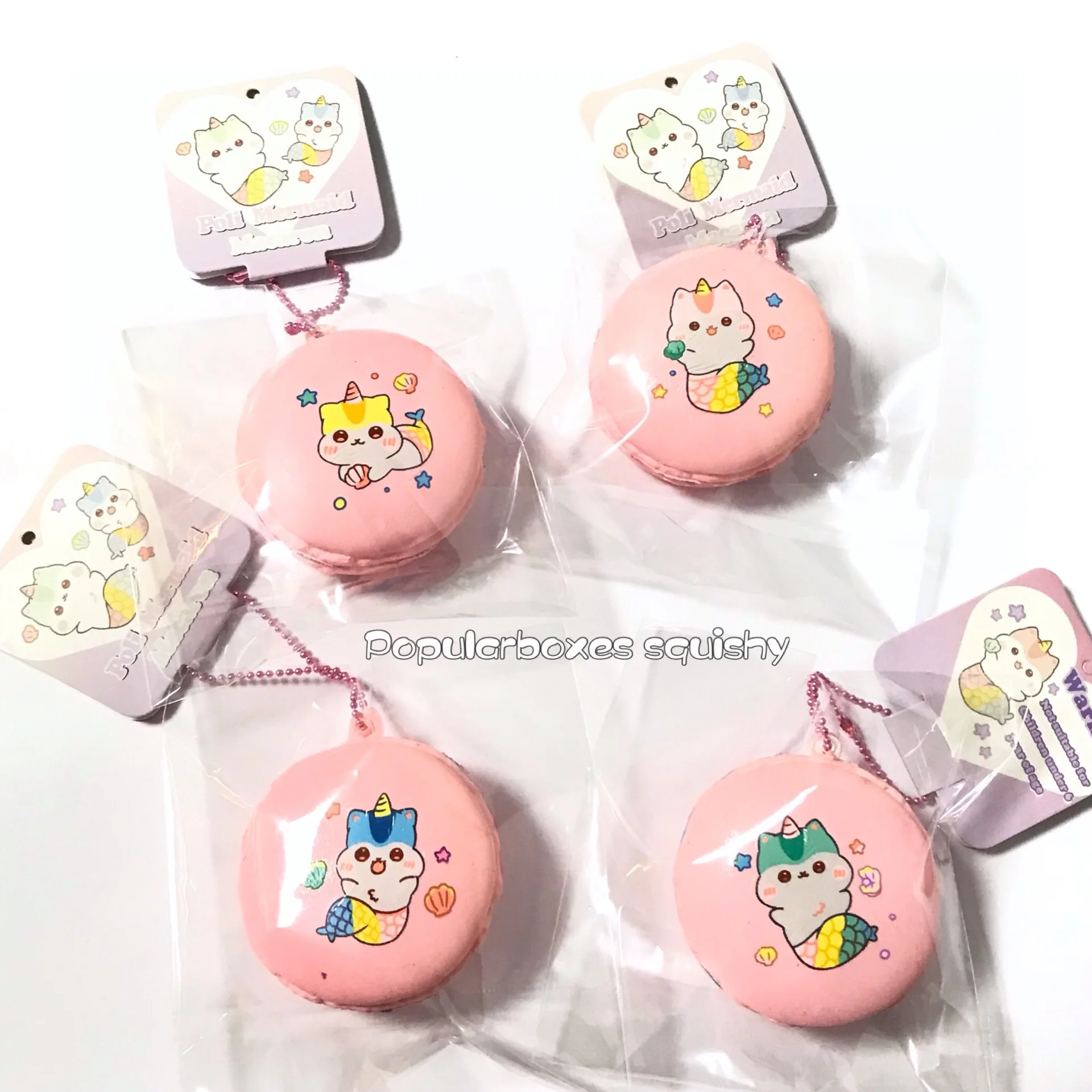 Pipularboxes poli Русалка Желтый Зеленый Фиолетовый и розовый Macaron медленно растет |