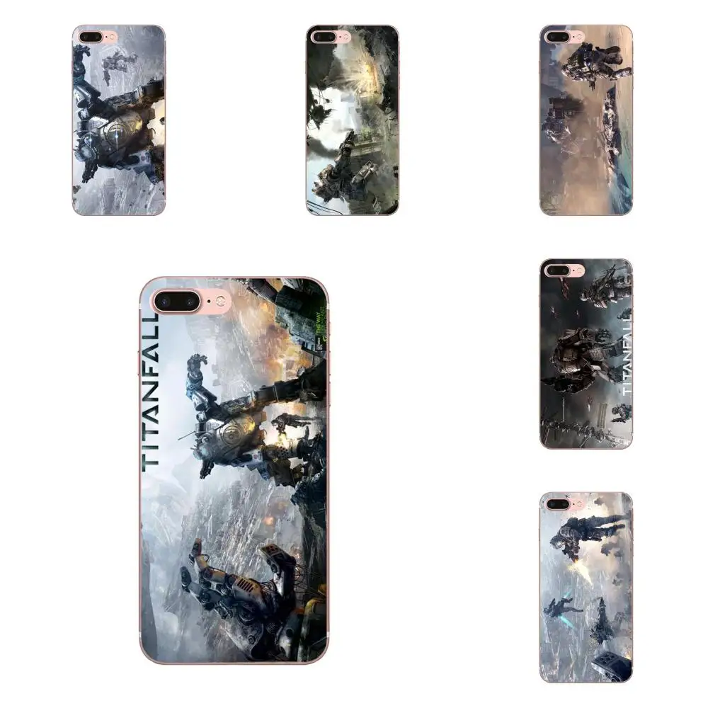 Cool Titanfall Black Version Soft Silicone TPU Transparent Cases Skin For Xiaomi Redmi Note 2 3 3S 4 4A 4X 5 5A 6 6A Pro Plus | Мобильные