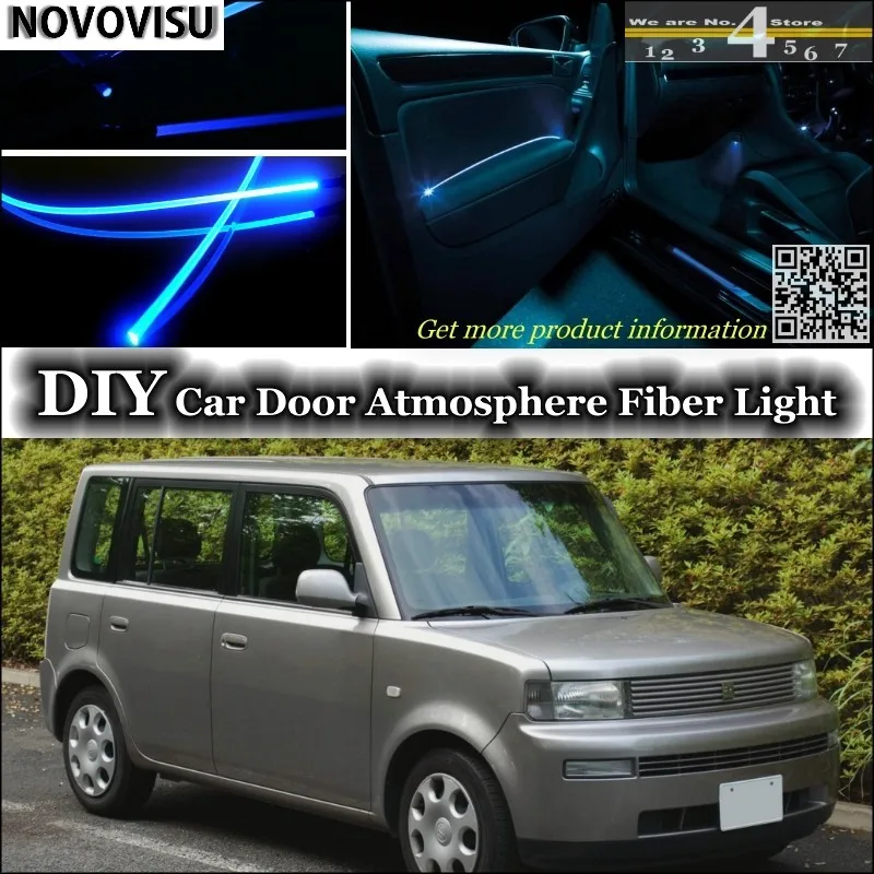 Novovisu для TOYOTA bB Daihatsu Coo подкладке окружающий свет атмосферу волоконные оптические