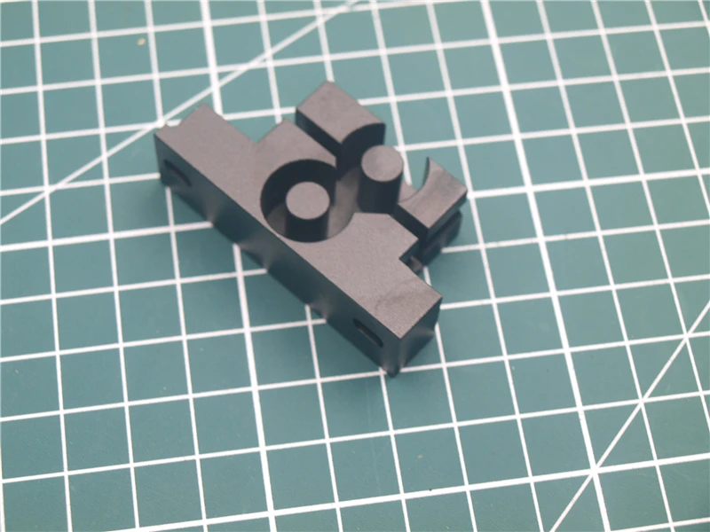 1 шт. Reprap Prusa i3 MK2 3D принтер черный анодированный алюминиевый сплав Y ось держатель