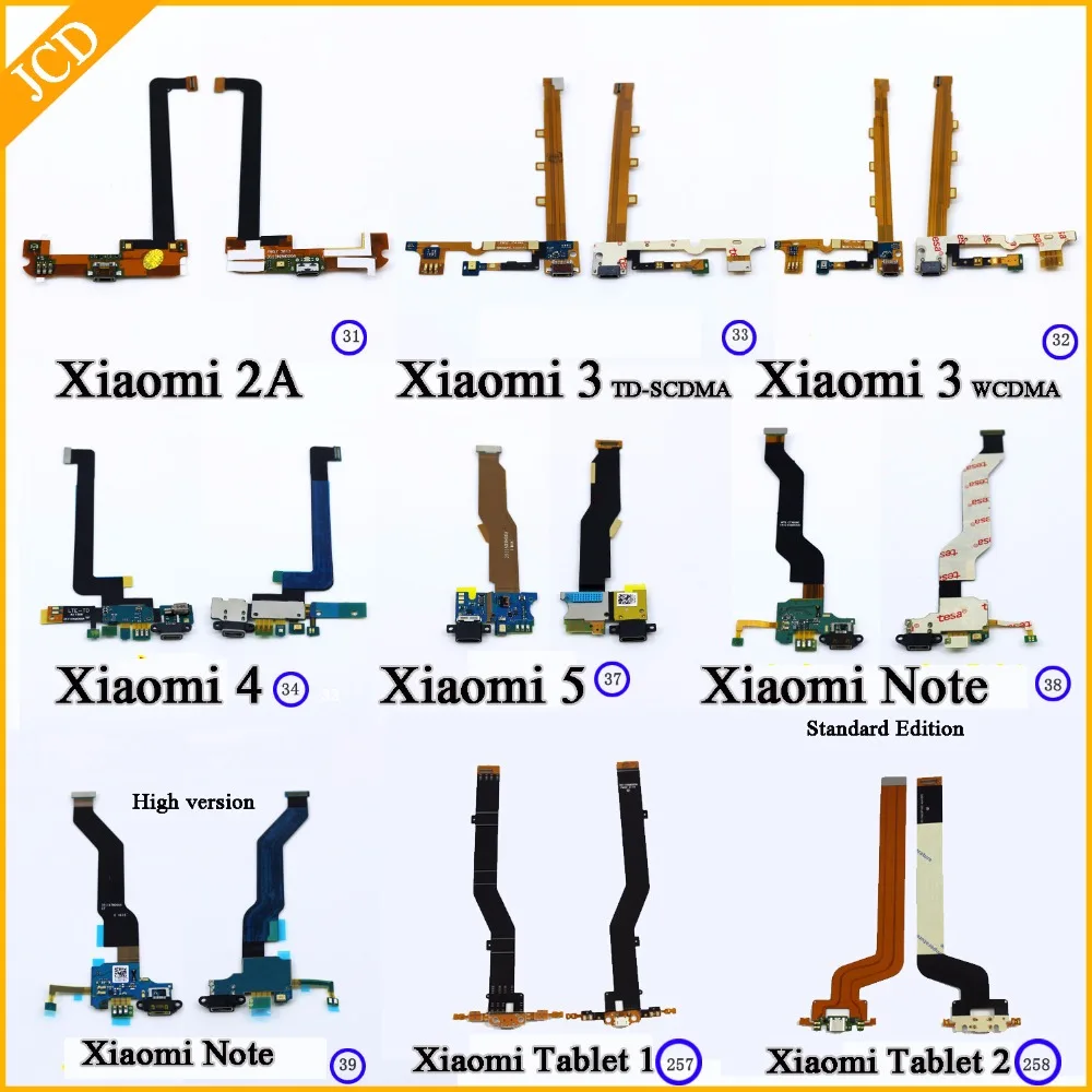 9 моделей USB плата с зарядным портом гибкий кабель соединитель части для Xiaomi 2A 3 4 5