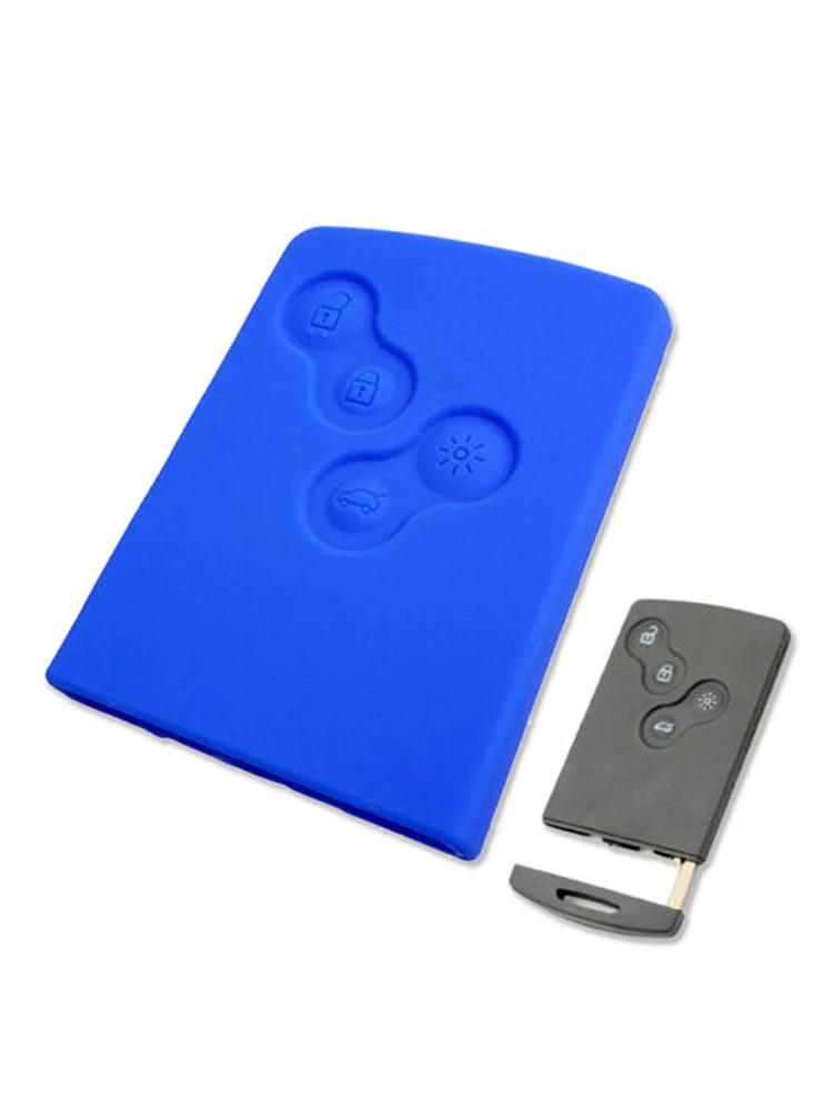 1 шт. 4 кнопки силиконовый чехол ключа дистанционного управления автомобилем