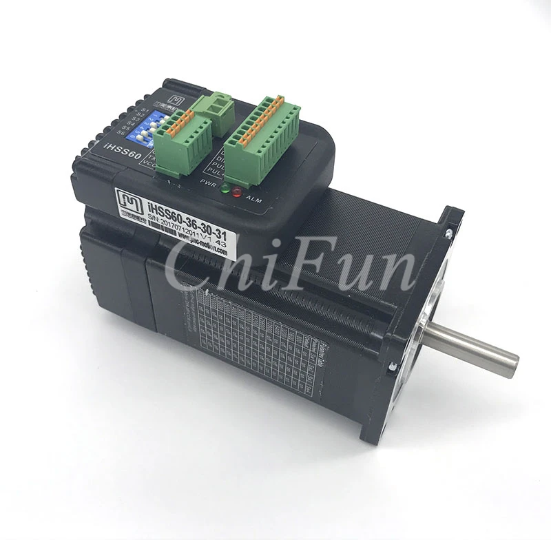 СКМ integrated замкнутого цикла Степпер Серводвигатель Drive ihss60-36-30 36vdc крутящий момент