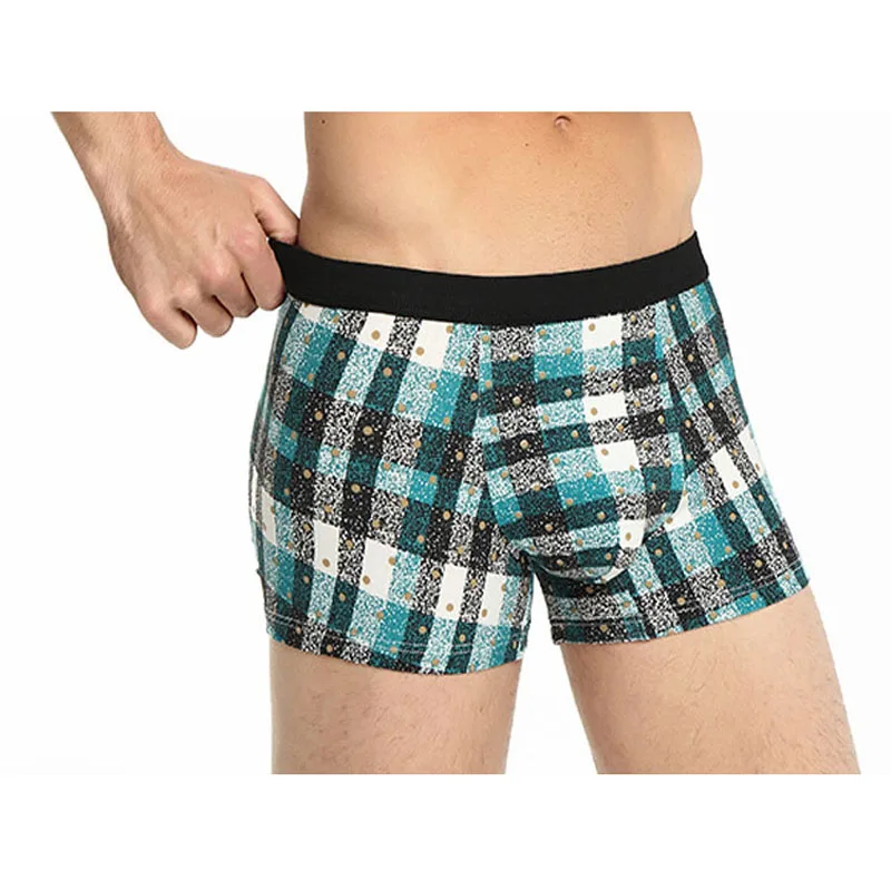 TANGNEST Нижнее белье Мужские 2019 новые модные дизайнерские боксеры полосатые