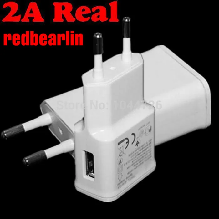 Сетевое зарядное устройство redbearlin для Samsung Galaxy S3 S4 S6 Note 2 3 N7100 N9000 100 шт./лот 5 В А|charger