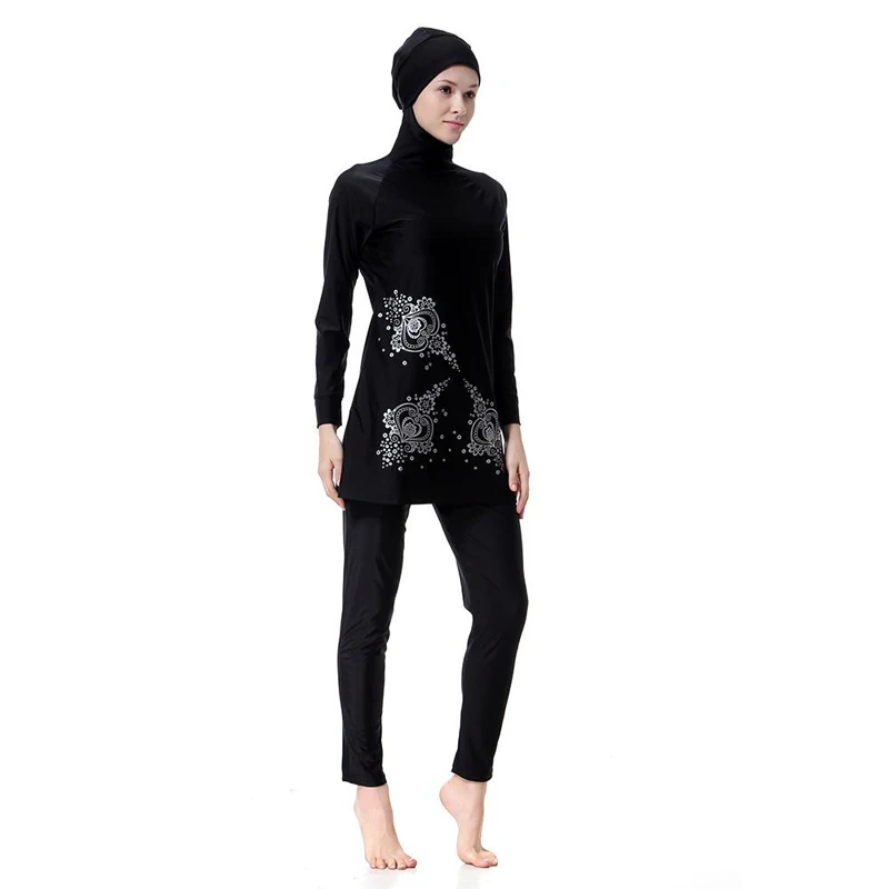 YONGSEN исламский хиджаб Burkinis одежда купальный костюм Мусульманский купальник для