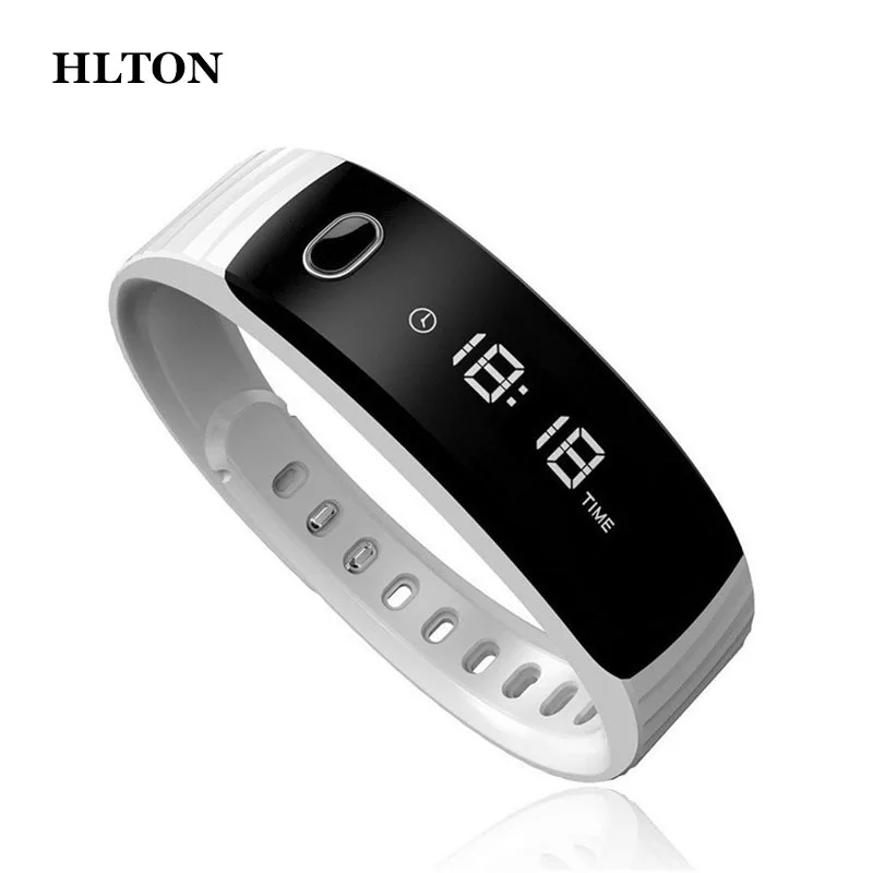 HLTON спортивный смарт-браслет Bluetooth Шагомер фитнес-трекер умные часы напоминают о