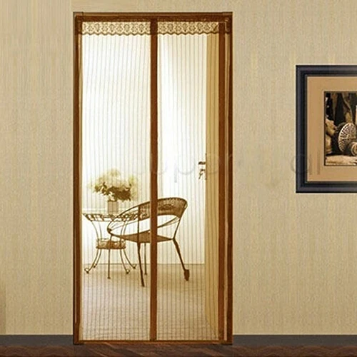 Лидер продаж! Премиум Hands-Free Магнитная Дверь летать Экран Magic анти-москитные сетки