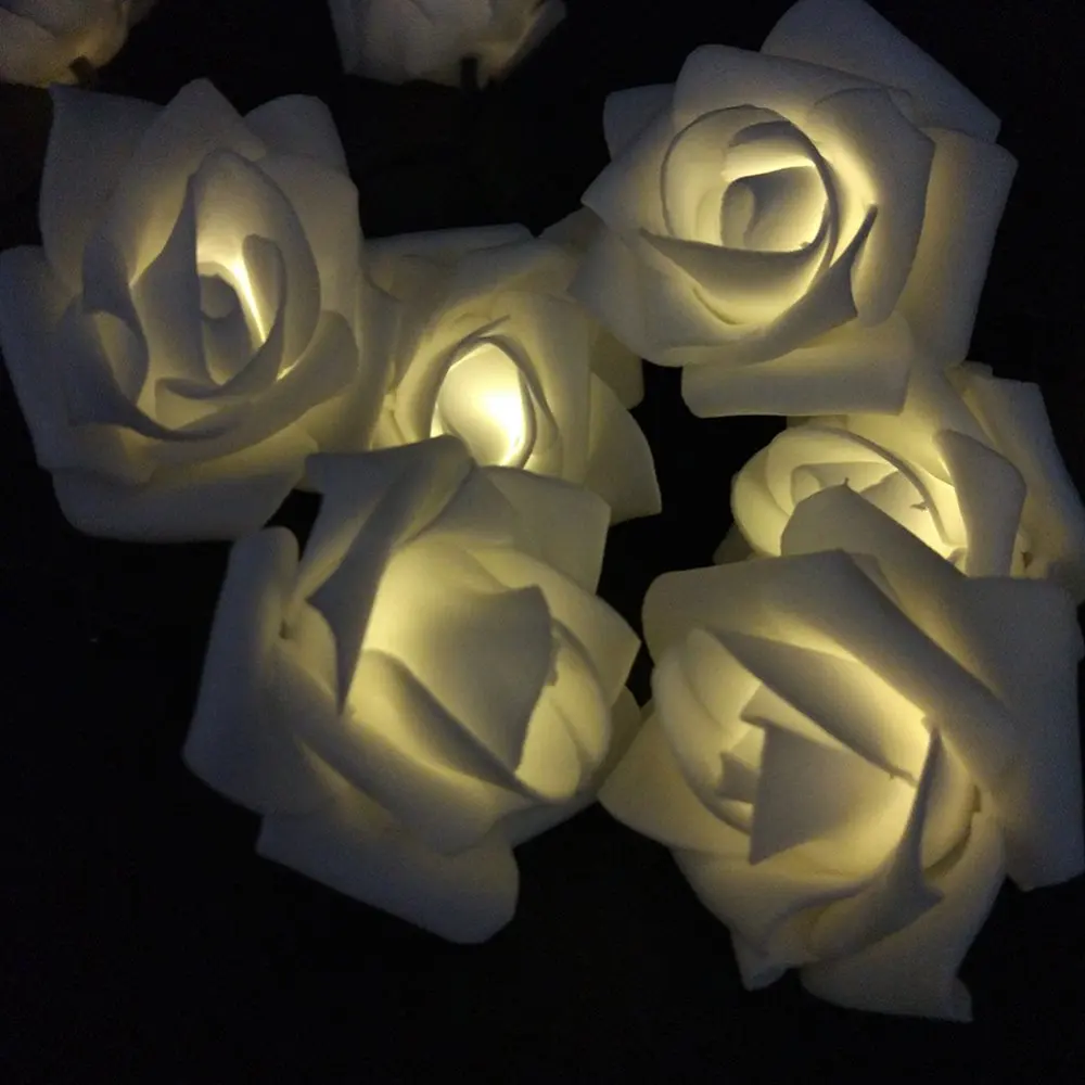Фото YIYANG Rose Solar LED String Lights Romantic Garden 100Leds 12M Outdoor Christmas Holiday Festival Party Decoration Lamps Освещение YIYANG Rose Solar LED String Lights Romantic Garden 100Leds 12M Outdoor Christmas Holiday Festival Party Decoration Lamps Освещение
