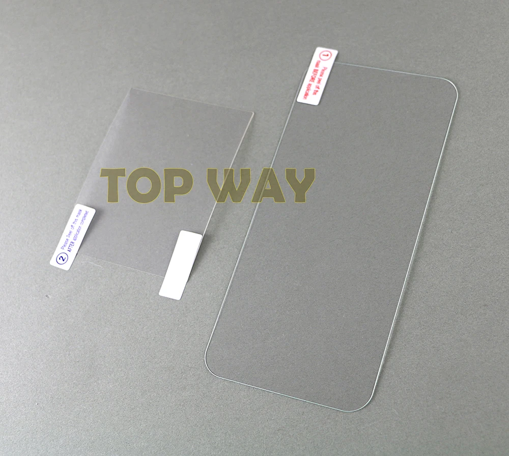 1set Top Bottom Tempered Glass Screen Protector Film For Nintendo New 2DS XL/LL 2DSXL 2DSLL Protective Guard images - 6