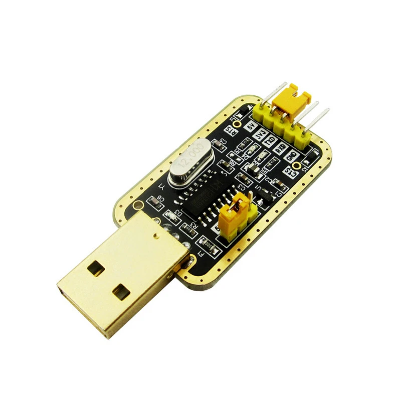 

CH340 module instead of PL2303 , CH340G RS232 to TTL module upgrade USB to serial port in nine Brush small plates