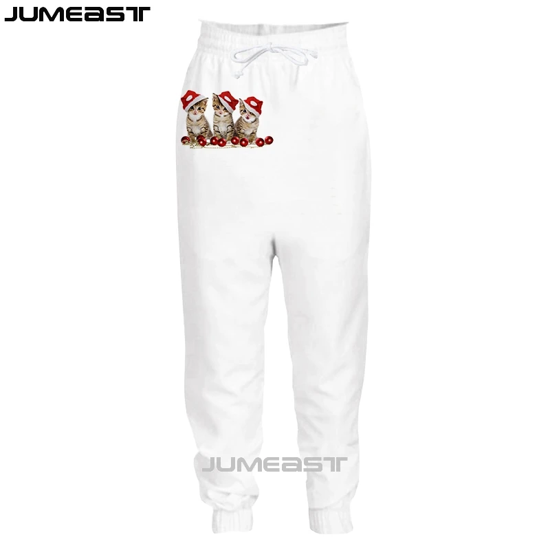 

Jumeast Brand Men Women 3D Printed Anime Animal Cat Casual Long Pants Sport Pullover Length Sweatpants Fashion Trousers