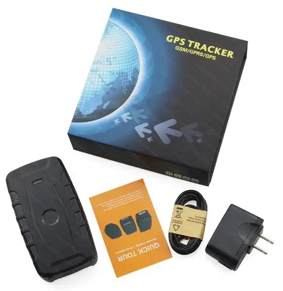Gps трекер LK209B-3G устройство слежения автомобиля WCDMA локатор GSM GPRS трекер 120 дней в режиме ожидания сильный магнит водонепроницаемый - Цвет: with box