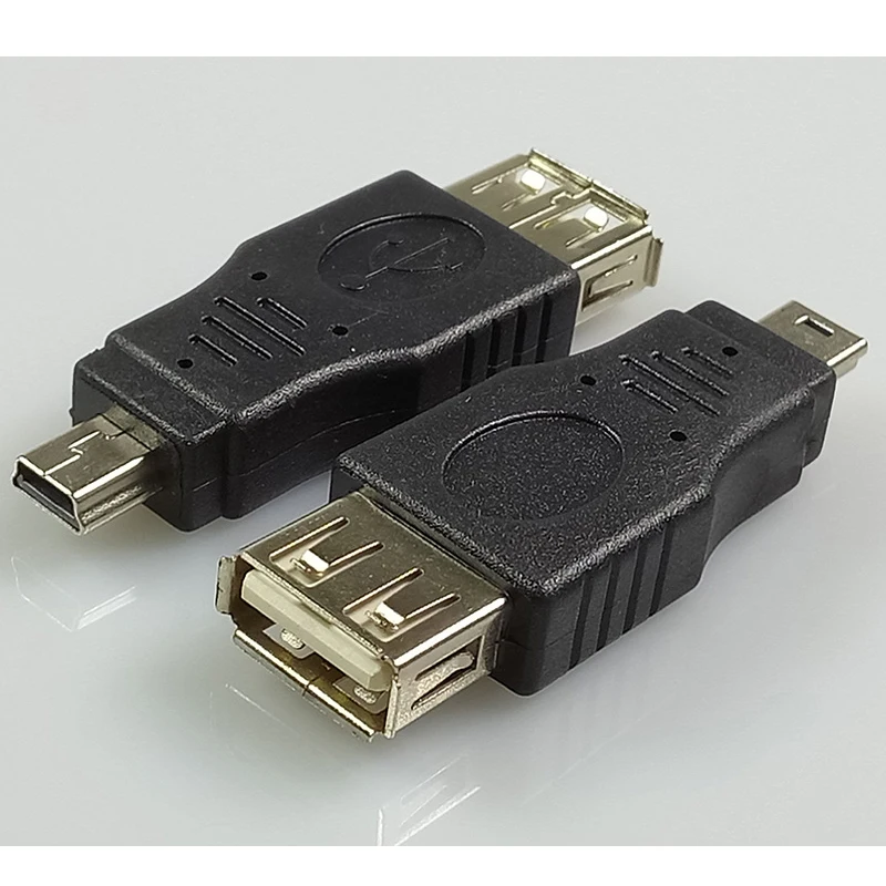 USB A Разъем мама к Мини 5Pin штепсельная вилка разъем адаптера AF Mini 5pin