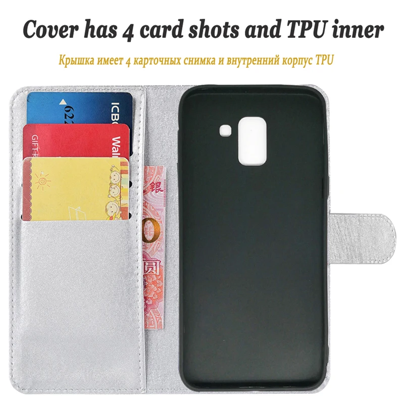 Чехлы для Samsung Galaxy J3, J4, J5, J6, A2 Core,,,,, чехол, роскошный винтажный кошелек, Магнитный Флип, кожаный чехол