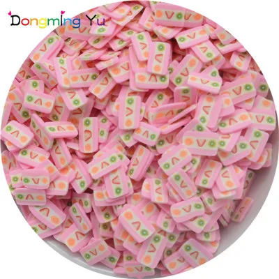 Sandwich Pink 100 г/лот полимерная Горячая глина посыпает прекрасный торт для рукоделия, DIY конфетти - Цвет: Sandwich Pink