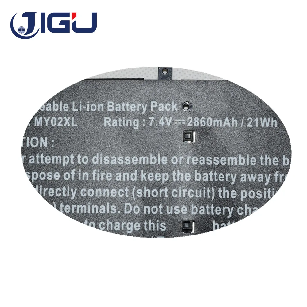 JIGU 3 ячейки батареи для ноутбука HSTNN DB5C DSB5C IB5C LB5C MY02021XL MY02XL TPN Q127 HP павильона 11