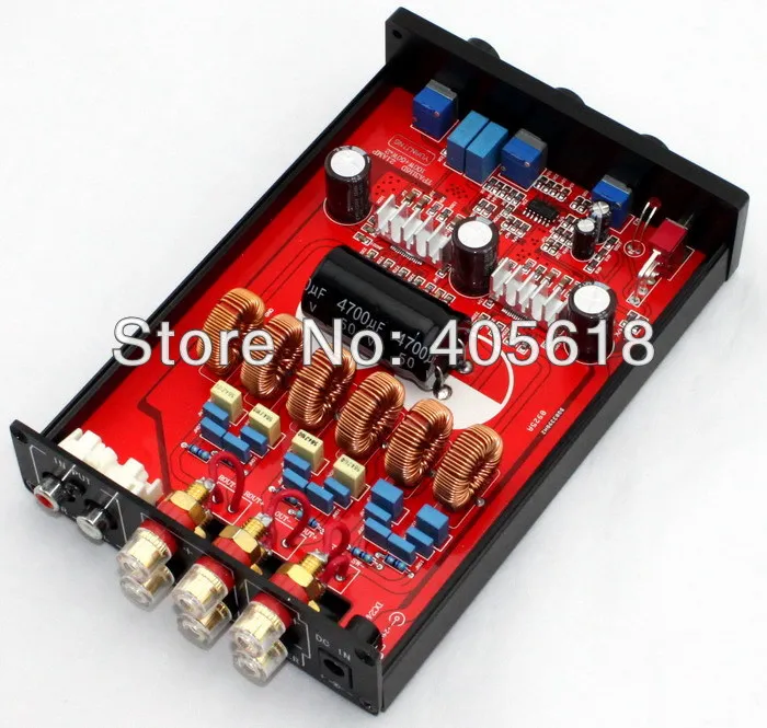 TPA3116 2 1 2x50W + 100W Класс D усилителя платы сборки с чехлом|board board|board ampboard class d |