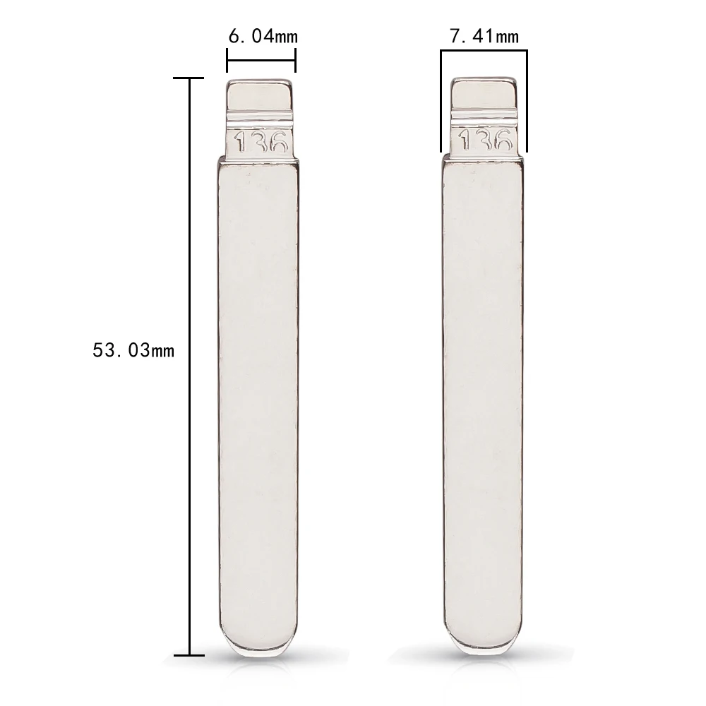 KEYYOU оригинальная замена флип полотно дистанционного ключа автомобиля ключ