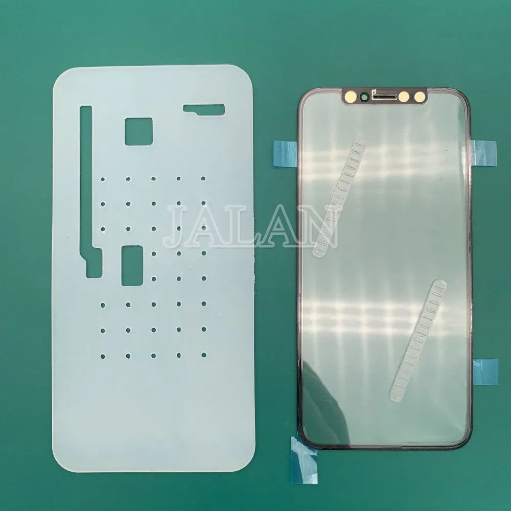 For iPhone x heated adsorption positioning lcd display touch screen glass oca Separating rubber pad for mobile phone repair