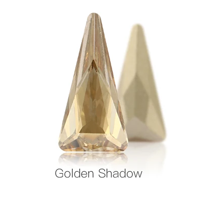 Golden Shadow Стекло хрустальные бусины 8x16 мм хрустальные стразы Стекло камни стразы горный хрусталь аппликации для брошь Костюмы "сделай сам" для изготовления ювелирных изделий Кристаллы - Цвет: Golden Shadow