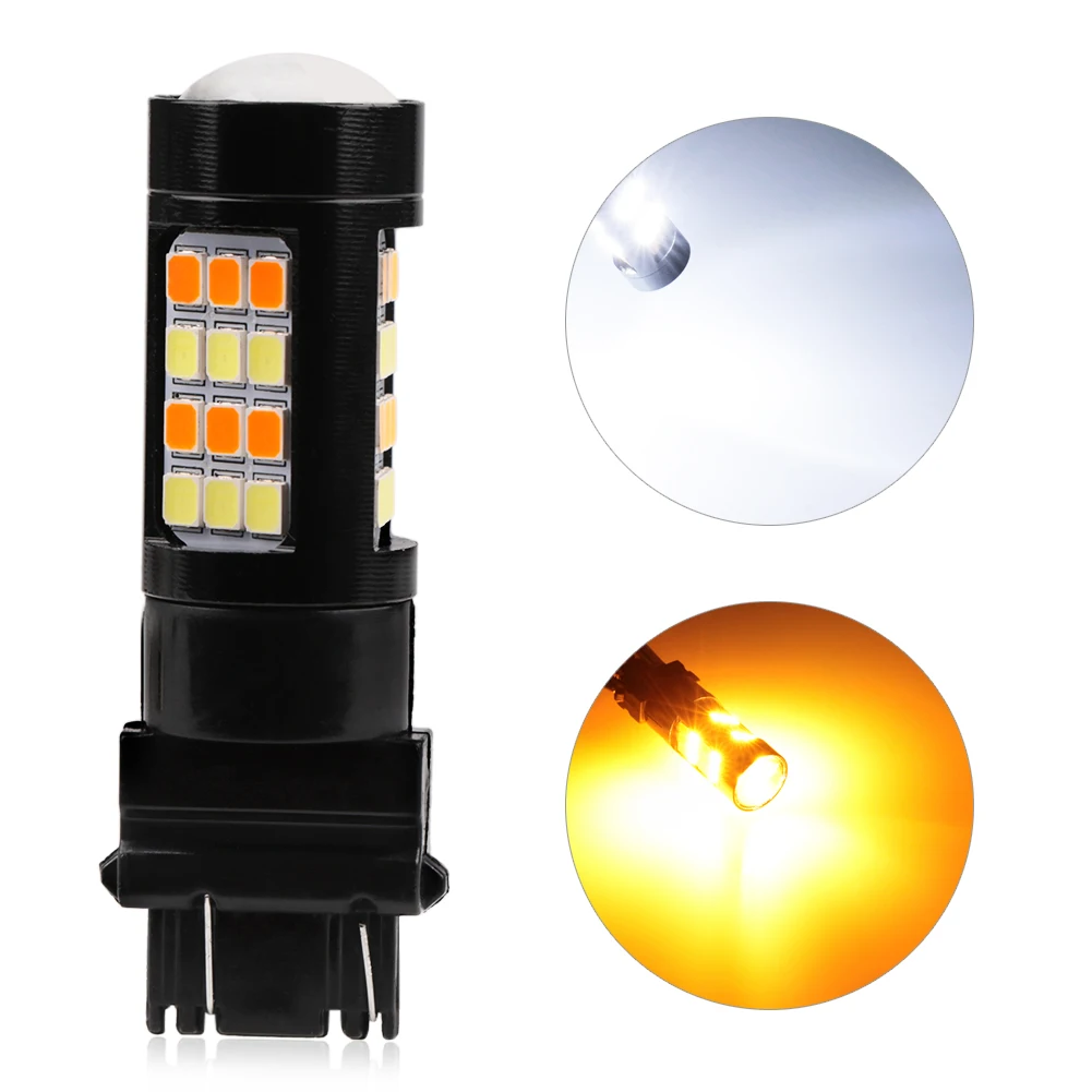 1 пара поворотники T25 3157 7443 42 SMD 12 В|Сигнальная лампа| |