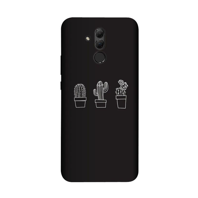 18 Силиконовый чехол QAQsam для huawei mate 20 10 P20 Pro P30 Lite Nova 3, матовый чехол с рисунком для телефона, чехол s для Honor 8X9 10 Lite, чехол - Цвет: 18