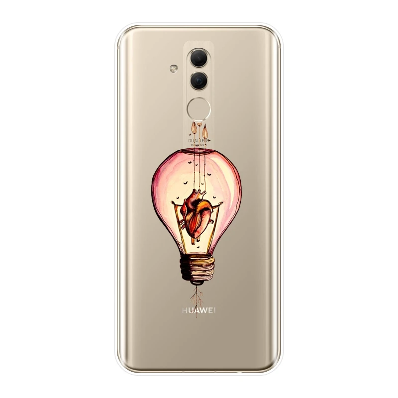 Чехол для телефона Huawei Mate 9 10 20 Pro силиконовый чехол с художественными цветами