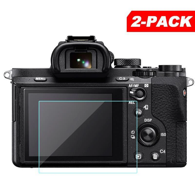 2 шт./комплект защита для экрана из водонепроницаемого закаленного стекла Sony Alpha