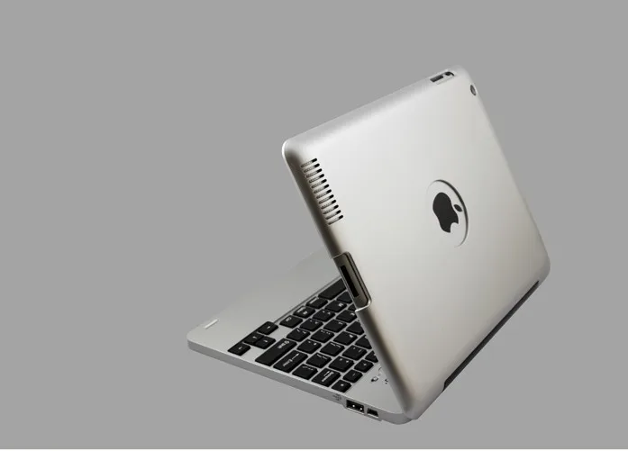 Bluetooth чехол для Apple iPad 4 4000 мАч со встроенной алюминиевой клавиатурой|bluetooth