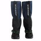 Natrure woship 1 пара, водонепроницаемые леггинсы для активного отдыха, походов, скалолазания, охоты, Зимние гетры, лыжные гетры, синие красные гетры